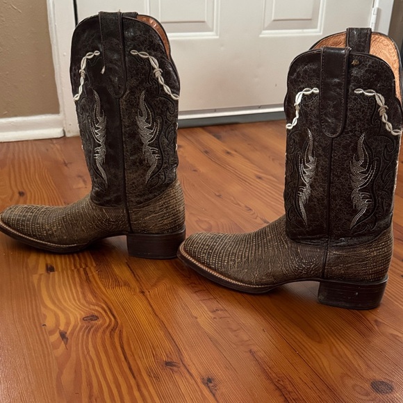 Western Leather Cowboy Boots main image 8